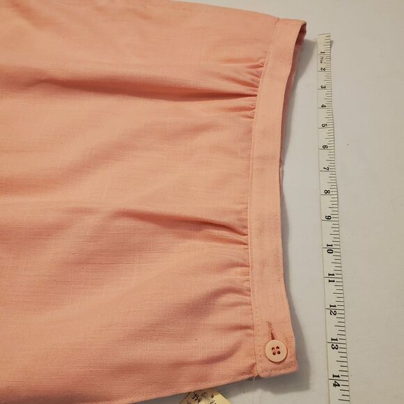 New Vintage Pendleton Silk Blend 2 Piece Midi Skirt Suit Sz 10/12 Pink Spring - Picture 7 of 16
